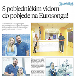 S pobjedničkim vidom do pobjede na Eurosongu (Večernji list)